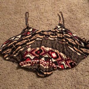 Patterned crop top